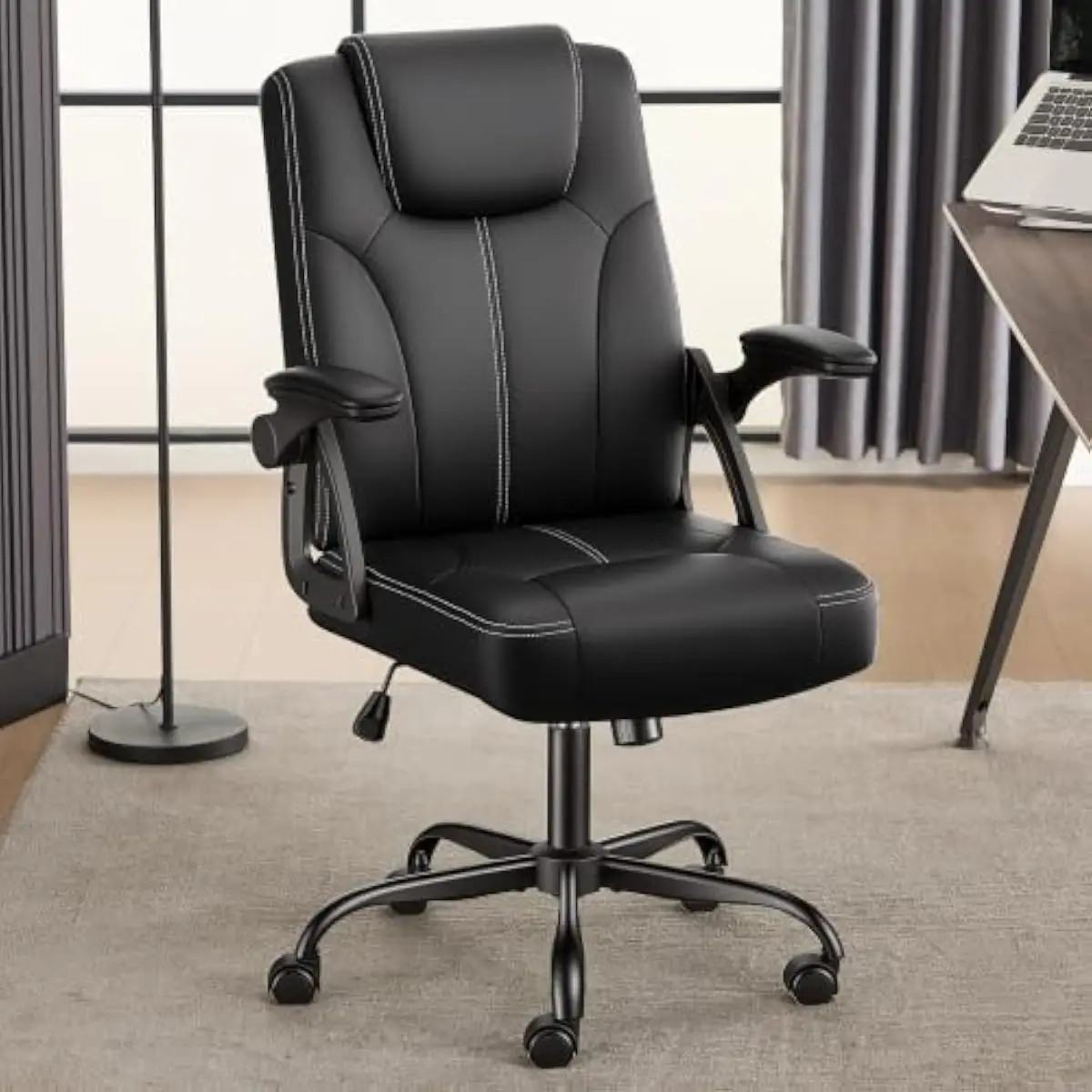 Office Chair - Ergonomischer Bürostuhl für Führungskräfte mit 360-Grad-Drehfuß