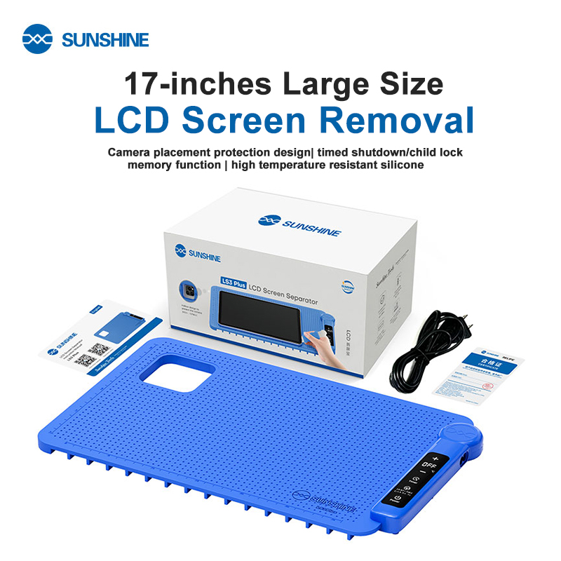 Partition Screen Divider - SUNSHINE LS3 PLUS 17-Zoll-LCD-Bildschirmtrenner, intelligente Speichertemperatur,