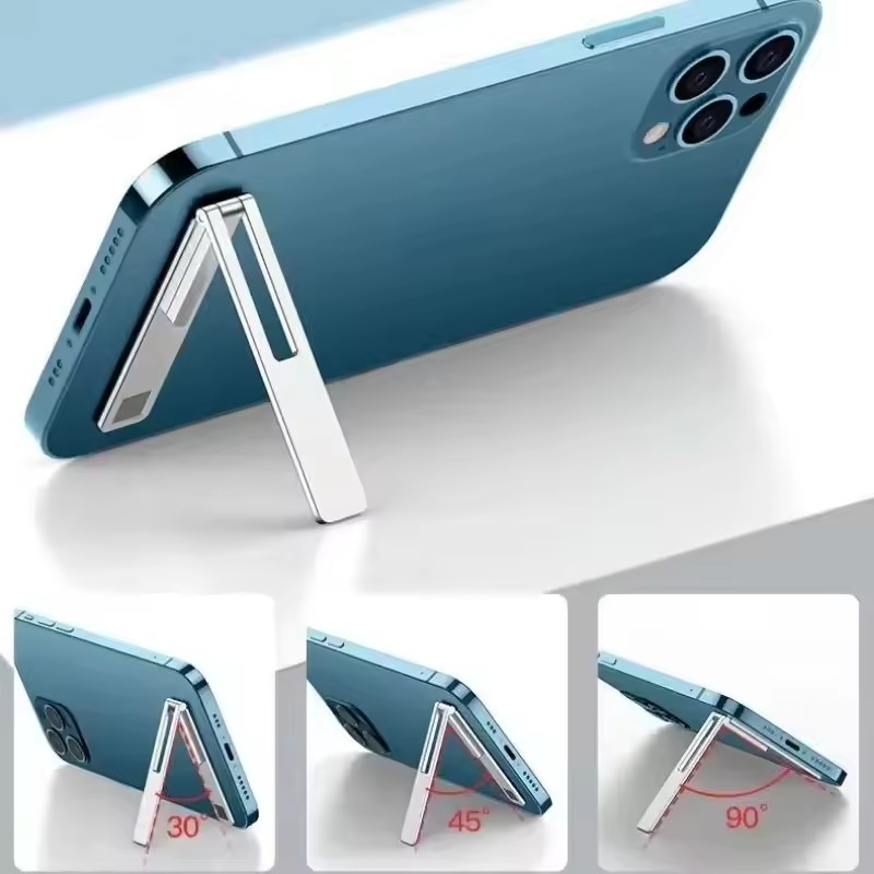 Mobile Pedestal Cabinet - Magnetischer ultradünner faltbarer Handyhalter aus Metalllegierung,