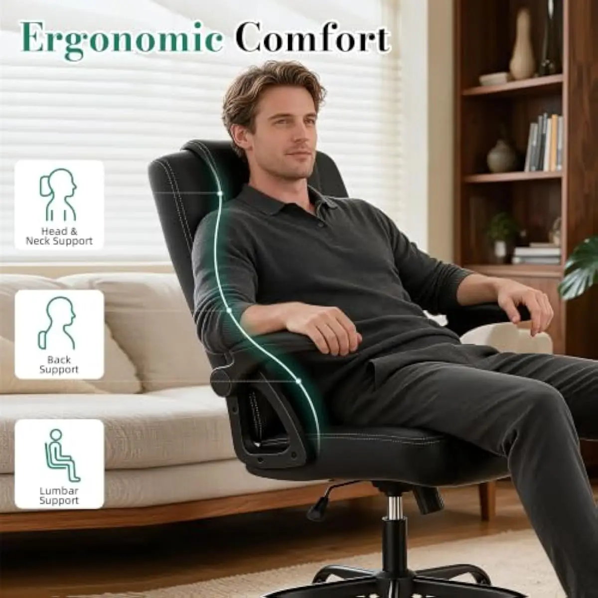 Ergonomischer Bürostuhl für Fü – Office Chair Bewertung und Preis