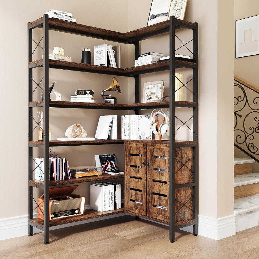 6-Regal-Eckbücherregal für das – Bookshelf Bewertung und Preis