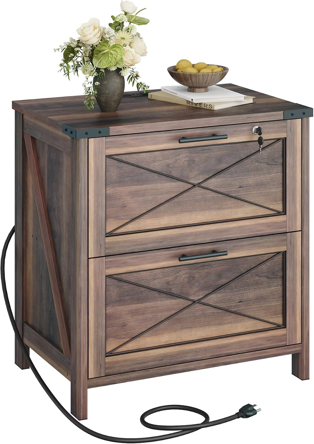 Lateraler Aktenschrank aus Hol – Printer Stand Bewertung und Preis