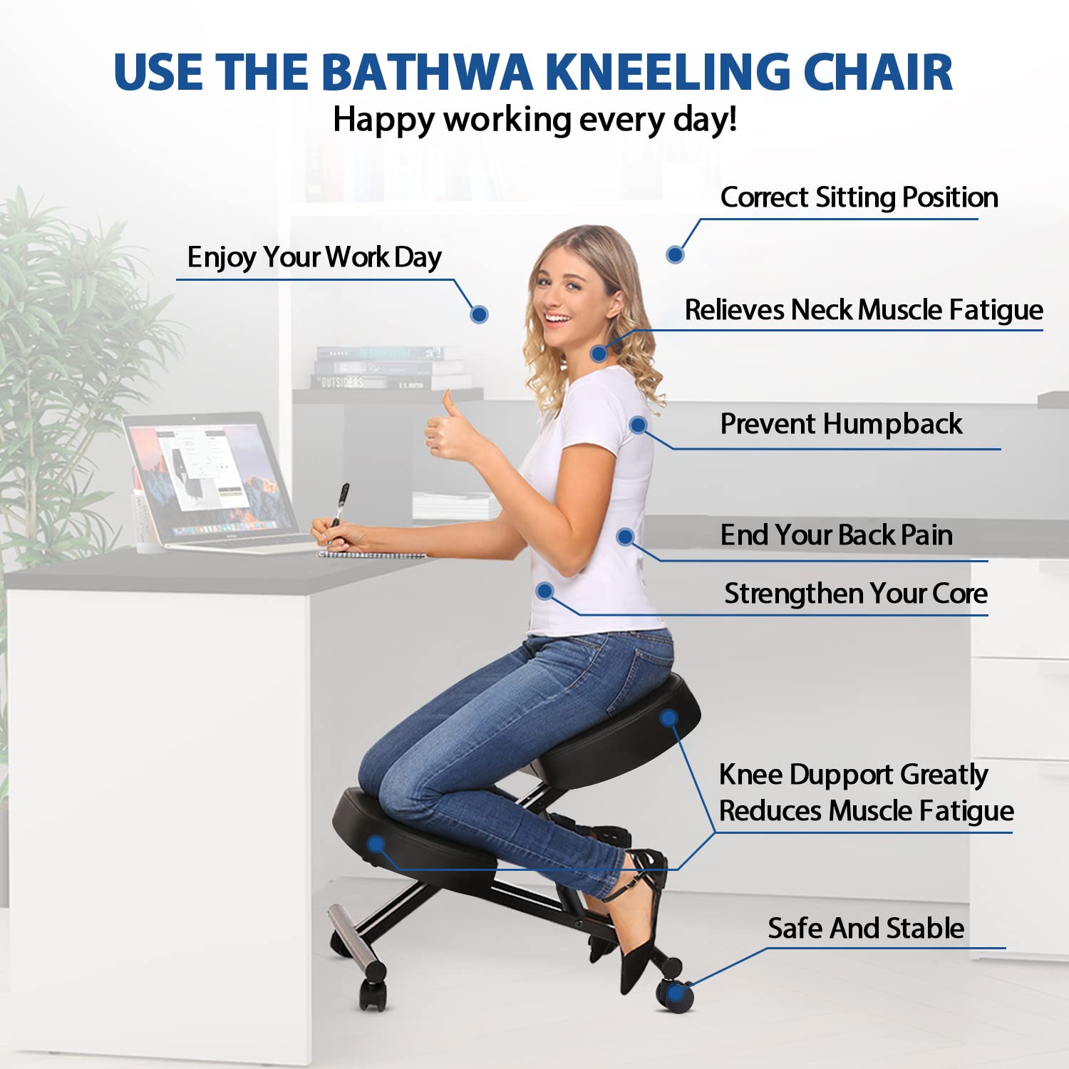 Ergonomischer Kniestuhl für Bü – Office Stool Bewertung und Preis