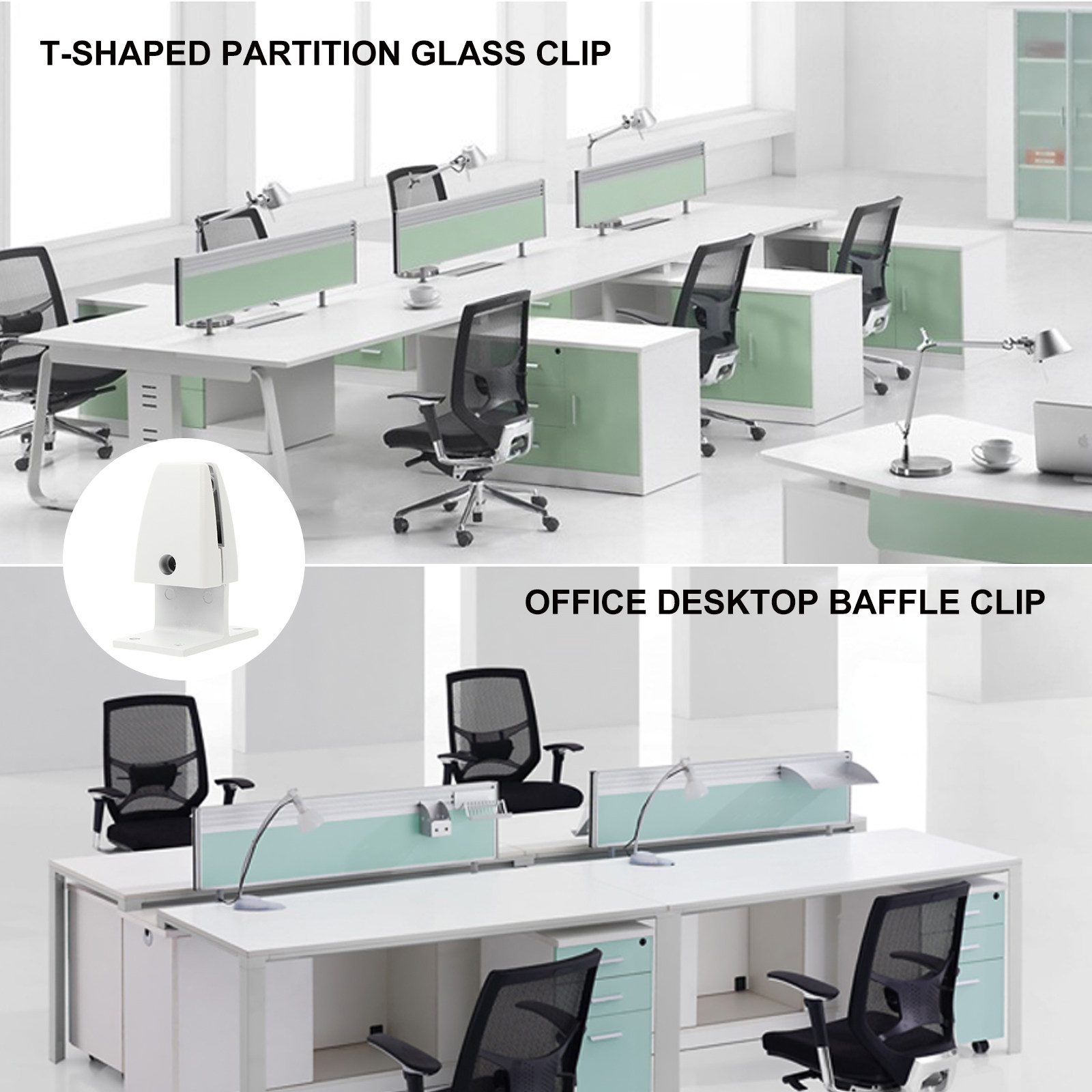 2 Stück Schreibtisch-Trennwand – Partition Screen Divider Bewertung und Preis