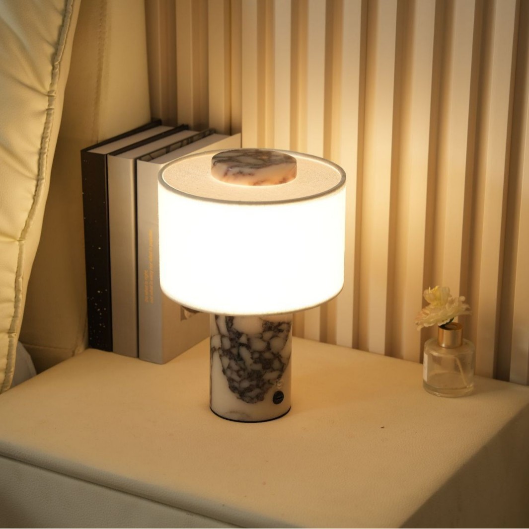 Marmor-Nachttischlampe mit Tou – Desk Lamp Bewertung und Preis