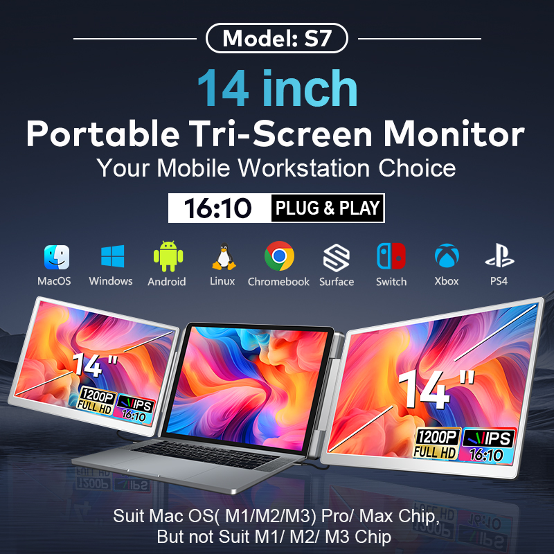 Tragbarer LCD-Monitor mit zwei – Monitor Stand Bewertung und Preis