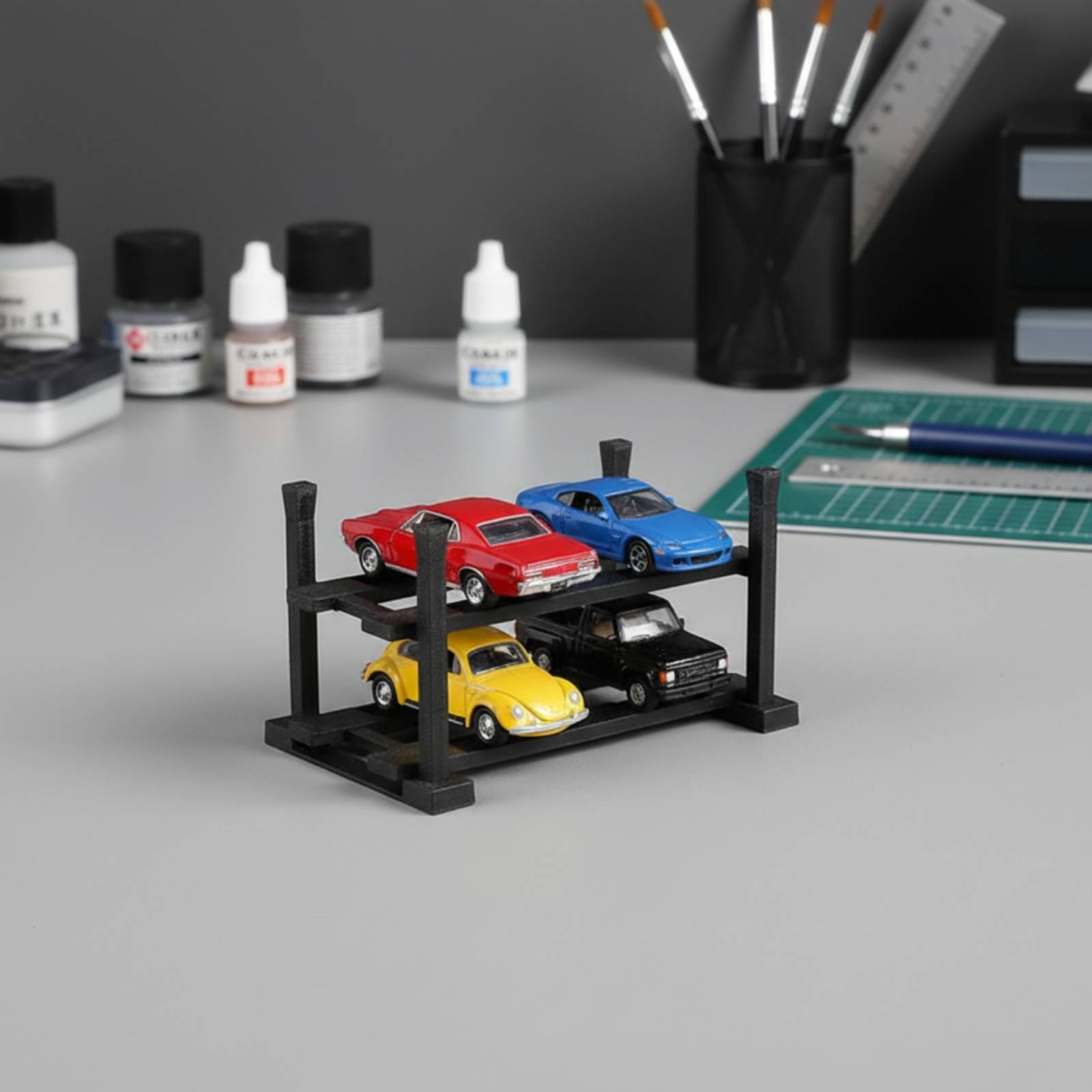 Modellauto-Ausstellungsständer – Standing Desk Bewertung und Preis