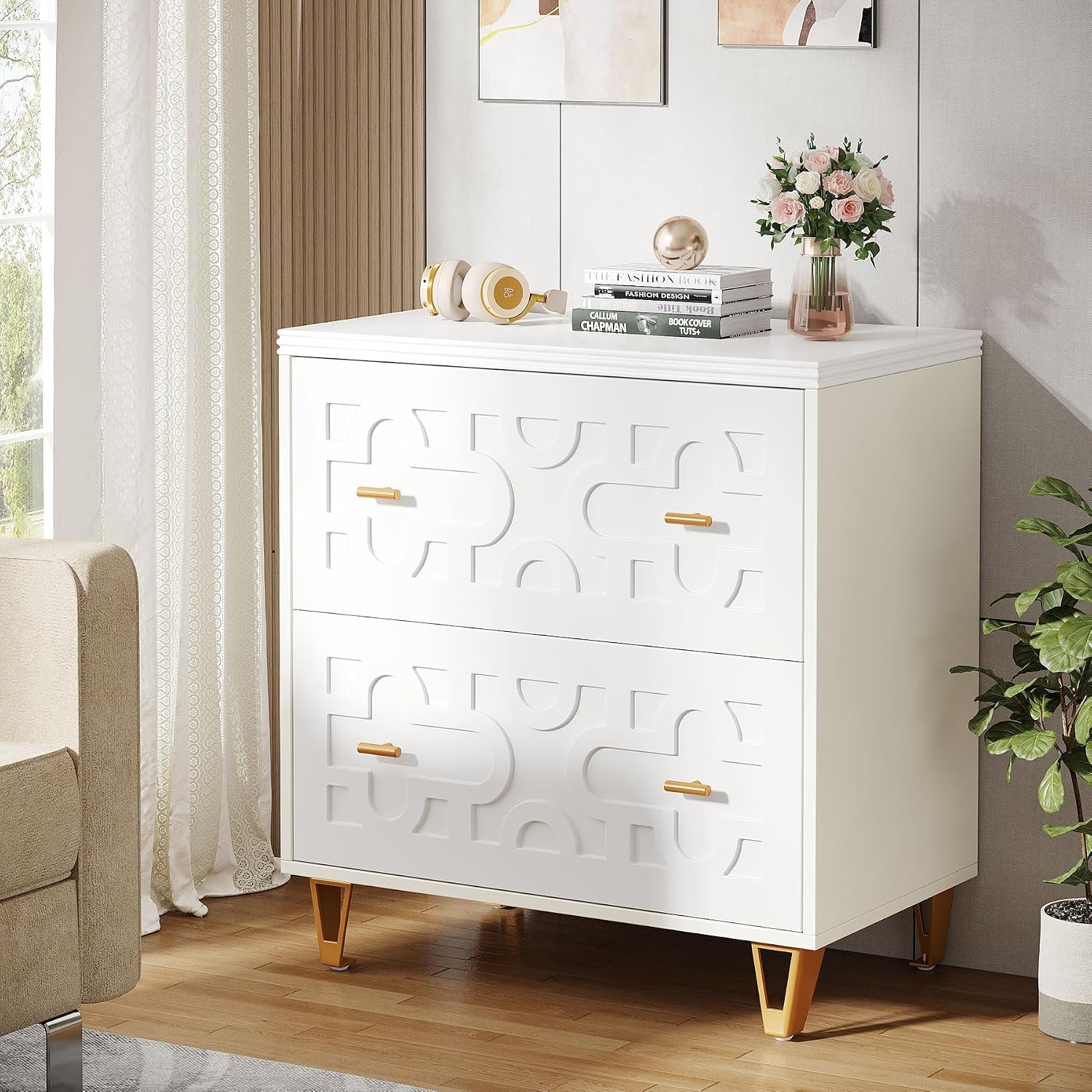 Seitlicher Aktenschrank mit 2  – Printer Stand Bewertung und Preis