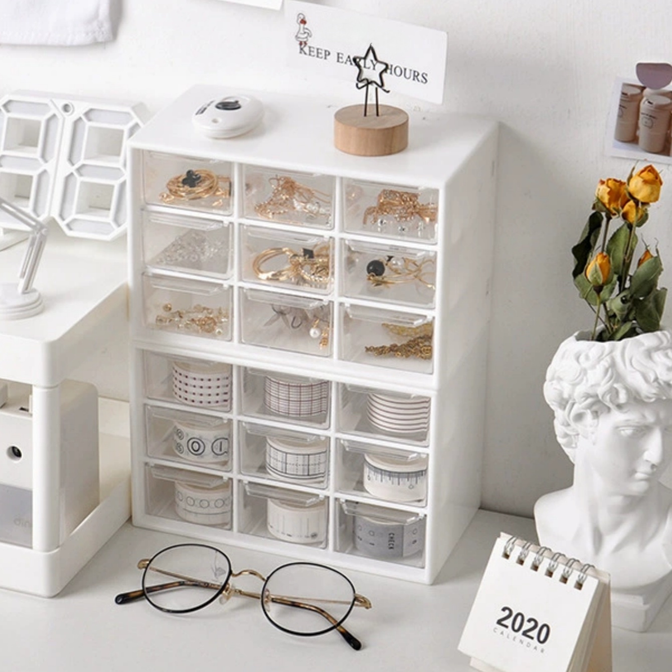 Aufbewahrungsbox aus Perlenmat – Office Furniture Brands Bewertung und Preis