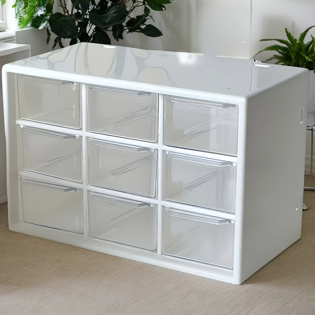 Aufbewahrungsbox aus Perlenmat – Office Furniture Brands Bewertung und Preis