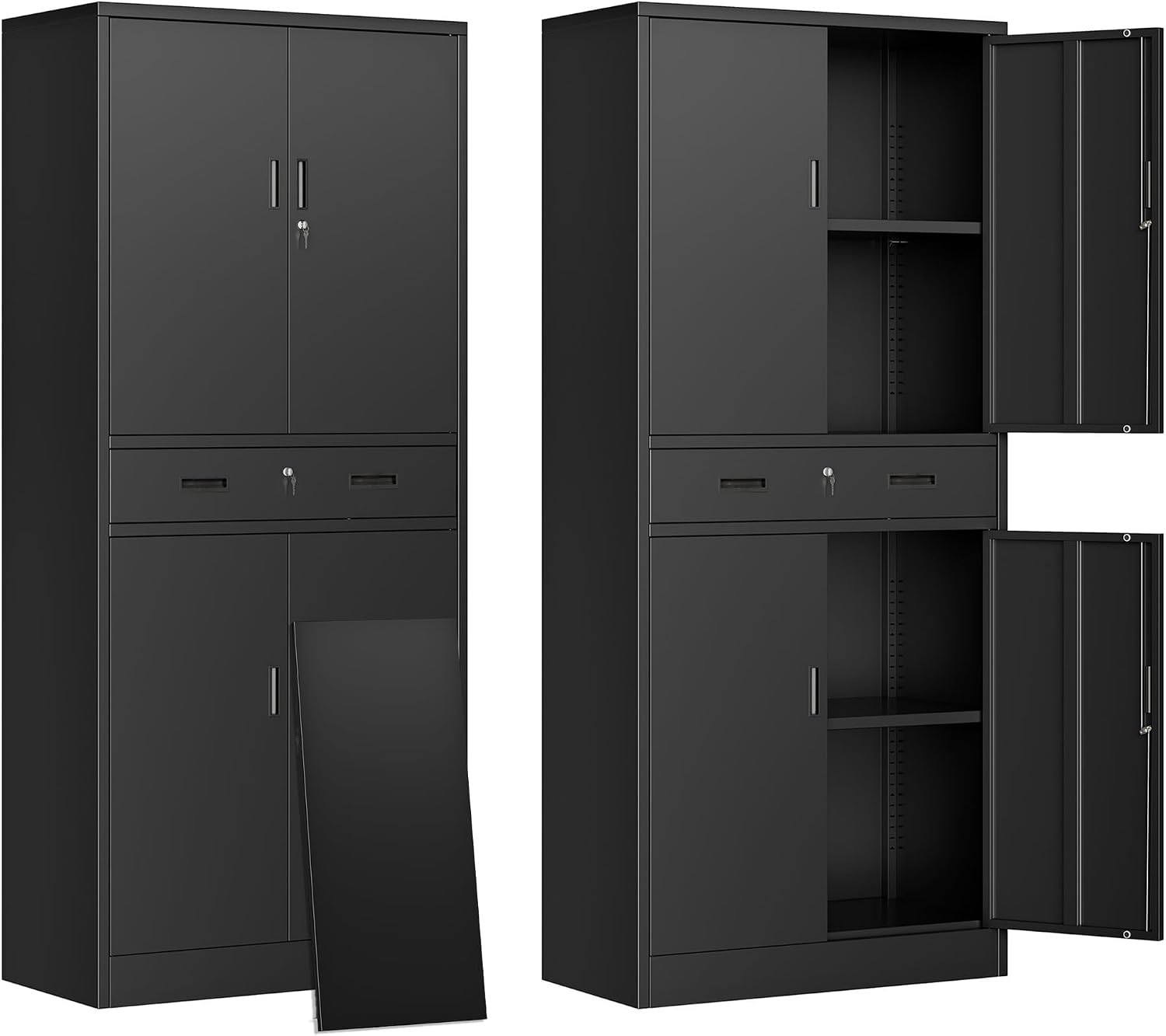 Hoher Metall-Aufbewahrungsschr – File Cabinet Bewertung und Preis