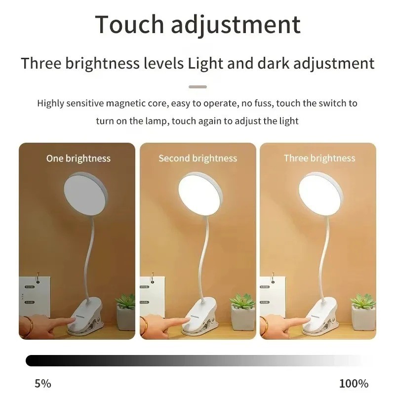 Tragbare USB-wiederaufladbare  – Desk Lamp Bewertung und Preis